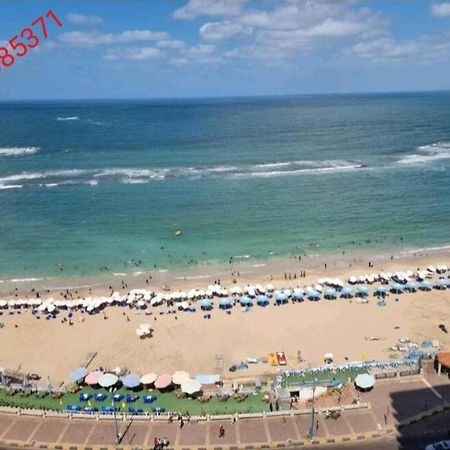 Panoramic Sea View Zamzm Flat Miami Family شقة فندقية زمزم بانورما بشاطئ ميامي - الاسكندرية صف اول مباشر علي بحر - عائلات فقط อเล็กซานเดรีย ภายนอก รูปภาพ