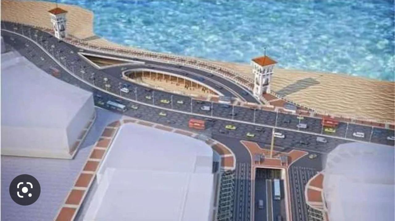 Panoramic Sea View Zamzm Flat Miami Family شقة فندقية زمزم بانورما بشاطئ ميامي - الاسكندرية صف اول مباشر علي بحر - عائلات فقط อเล็กซานเดรีย ภายนอก รูปภาพ
